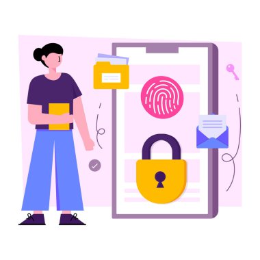 Mobil parmak izi erişiminin eşsiz tasarımı