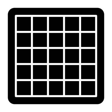 Oyun tahtası için mükemmel bir tasarım simgesi 