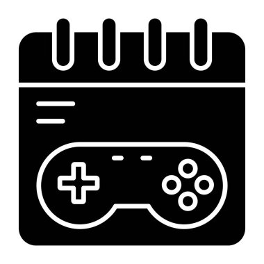 Takvim simgesi, düzenlenebilir vektörü eşleştir