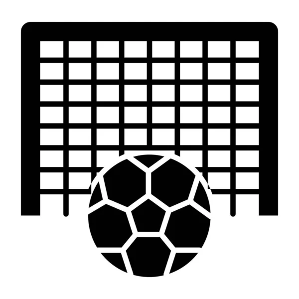 Ícone Download Premium Jogo Futebol — Vetor de Stock