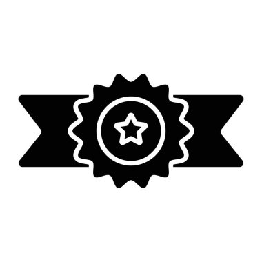 Sıralama ödülü ve rozetin mükemmel tasarım simgesi