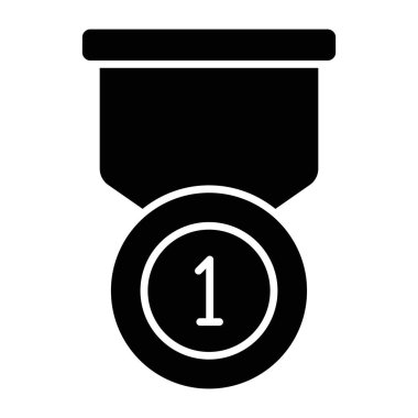 Sıralama ödülü ve rozetin mükemmel tasarım simgesi