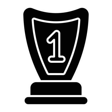 Sıralama ödülü ve rozetin mükemmel tasarım simgesi