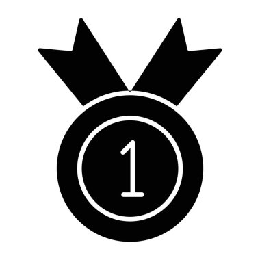 Sıralama ödülü ve rozetin mükemmel tasarım simgesi