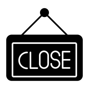 Satış tahtası için bir simge tasarımı 