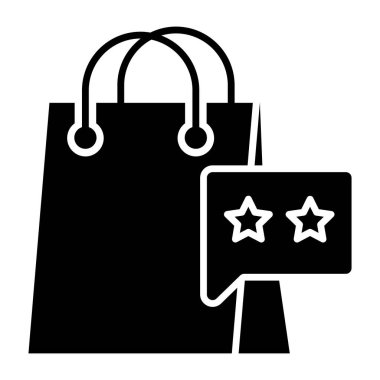 Alışveriş çantasının sembol tasarımı