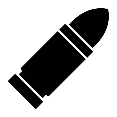 Trendy vector design of bullet 