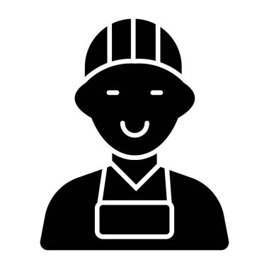 Unique design icon of prisoner 