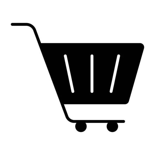 Shopping Cart Icon Editable Vector — Stockvector