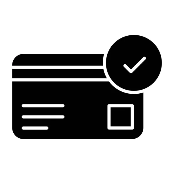 Premium Download Icon Atm Card Accepted — Stockový vektor