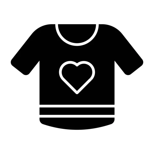 シャツのトレンディなデザインのアイコン — ストックベクタ