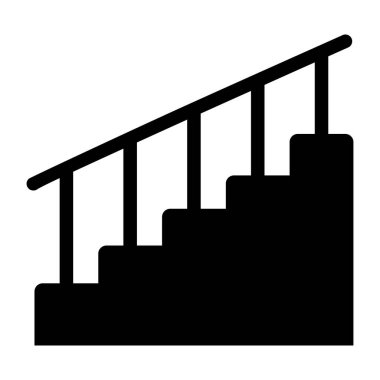 Merdivenlerin yaratıcı tasarım simgesi