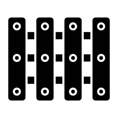 An icon design of fence