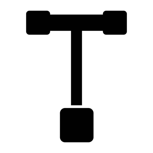 T插座扳手的图标设计 — 图库矢量图片