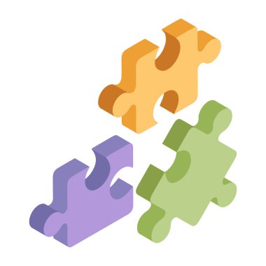 Yapbozun simge tasarımı, problem çözme kavramı 