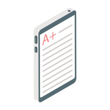 Taşınabilir sonucun düzenlenebilir tasarım simgesi 