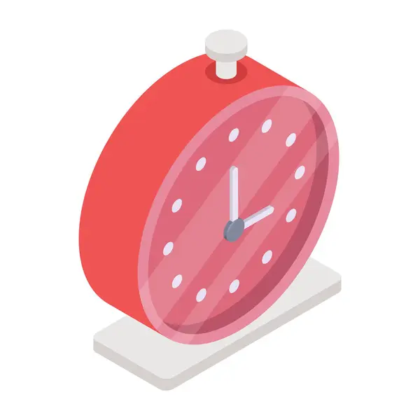 现代时钟设计图标 — 图库矢量图片