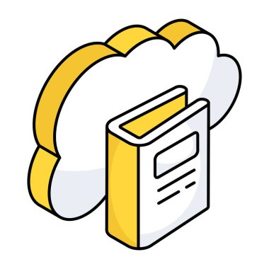 Bulut kitabının moda tasarım simgesi