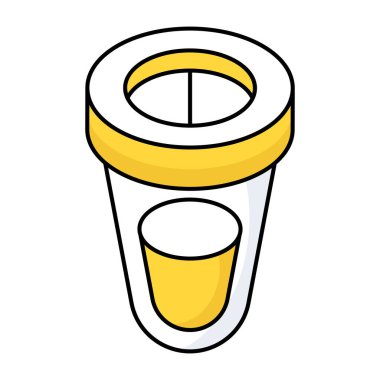 Paket içeceğin son moda vektör tasarımı