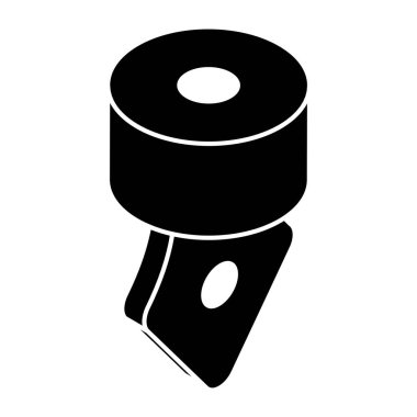 Düzenlenebilir mürekkep kalem tasarımı simgesi