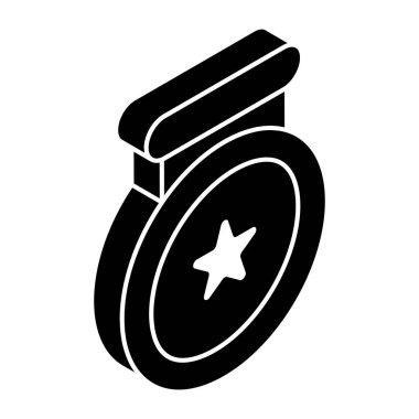 Madalya için son moda vektör tasarımı