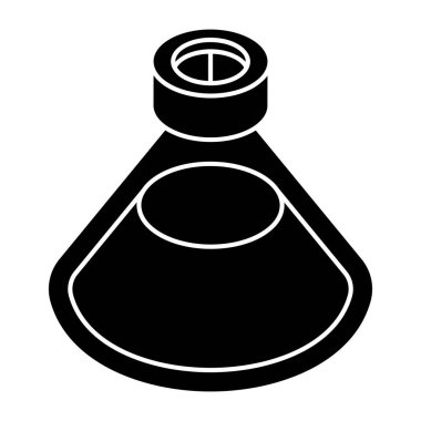      Kimyasal deneyin moda vektör tasarımı