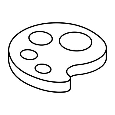         Boya paletinin son moda vektör tasarımı 