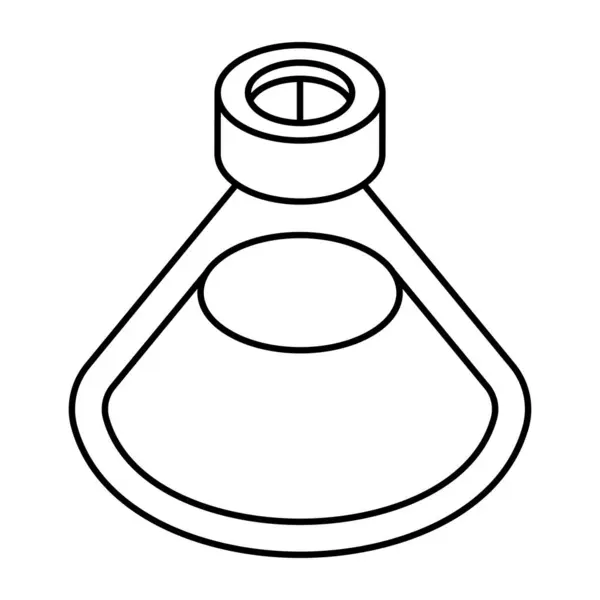 Современный Векторный Дизайн Химического Эксперимента — стоковый вектор