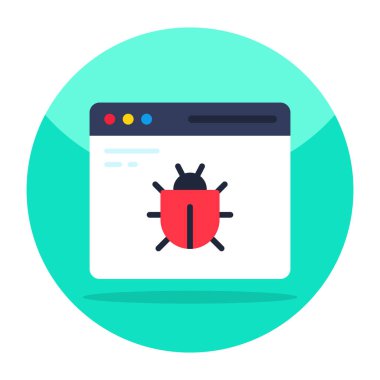 Web hatasının mükemmel tasarım simgesi