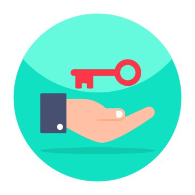 Teklif anahtarının premimium indirme simgesi 