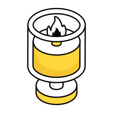 Mum için bir simge tasarımı