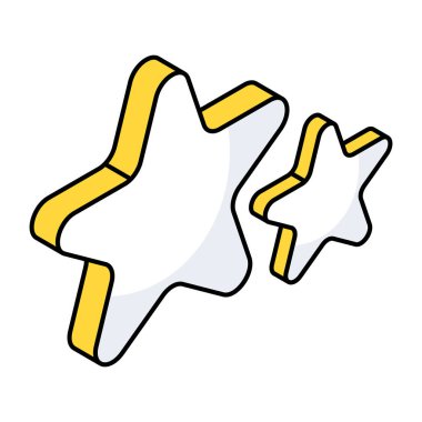 Yıldız ışığının vektör tasarımı 