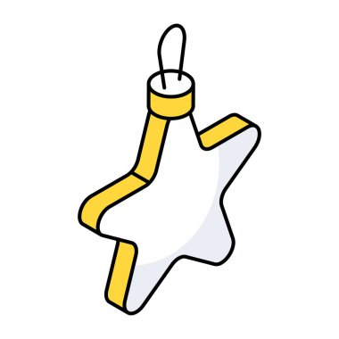 Yıldız ışığının vektör tasarımı 