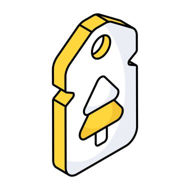 Noel etiketinin düzenlenebilir tasarım simgesi