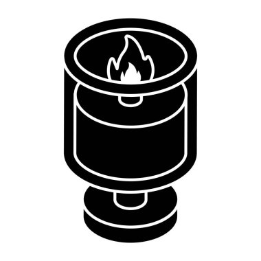 Mum için bir simge tasarımı