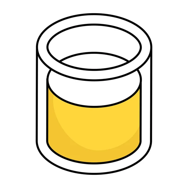 Editable Design Icon Drink Glass — Stock Vector