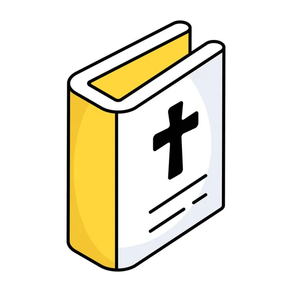 Diseño Vectorial Biblia Libro Sagrado — Vector de stock