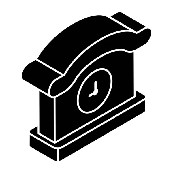 Сучасний Іконка Дизайну Годинника — стоковий вектор