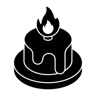 Pastanın mükemmel tasarım simgesi 