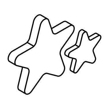 Yıldız ışığının vektör tasarımı 