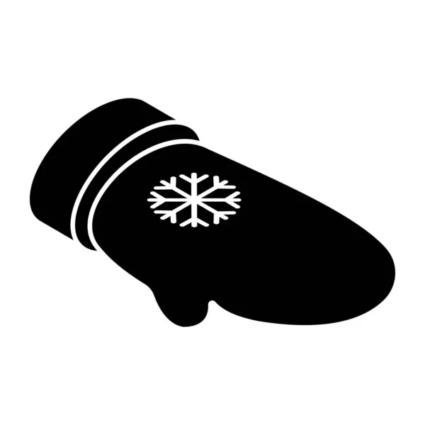 圣诞手套的流行矢量设计 — 图库矢量图片