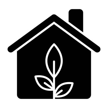 Vector design of eco home