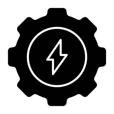 İç dişli cıvata, enerji yönetimi simgesi