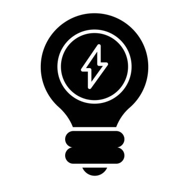 An icon design of idea energy 