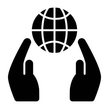 Küresel bakımın vektör tasarımı