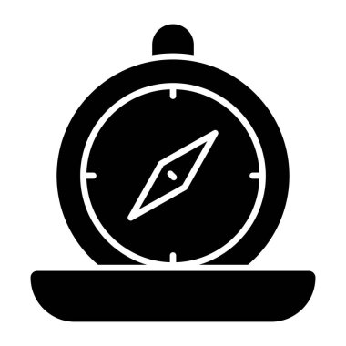 Modern design icon of windrose 