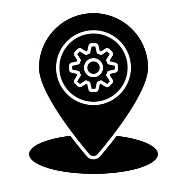 Premium download icon of location setting 