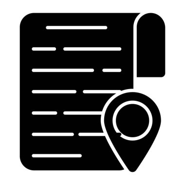 Vector design of document location 