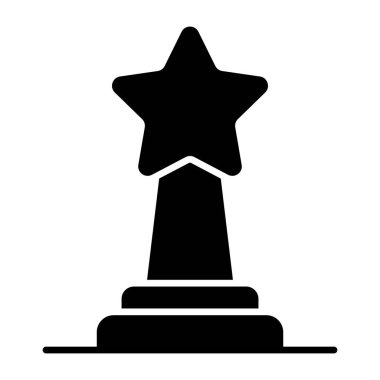 Conceptual solid design icon of customer feedback 