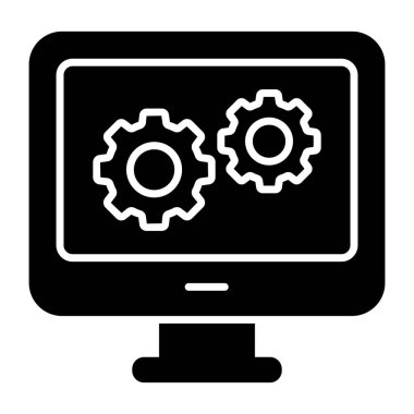 Sistem ayarlarının premimium indirme simgesi 